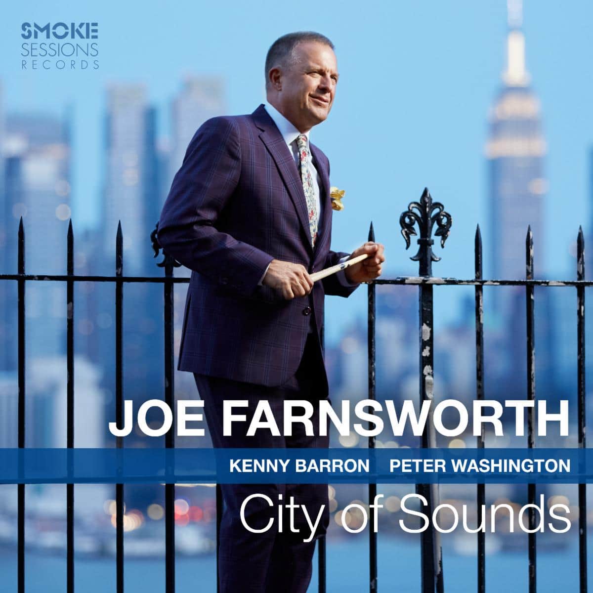 Joe Farnsworth CITY OF SOUNDS Cover 3000px
