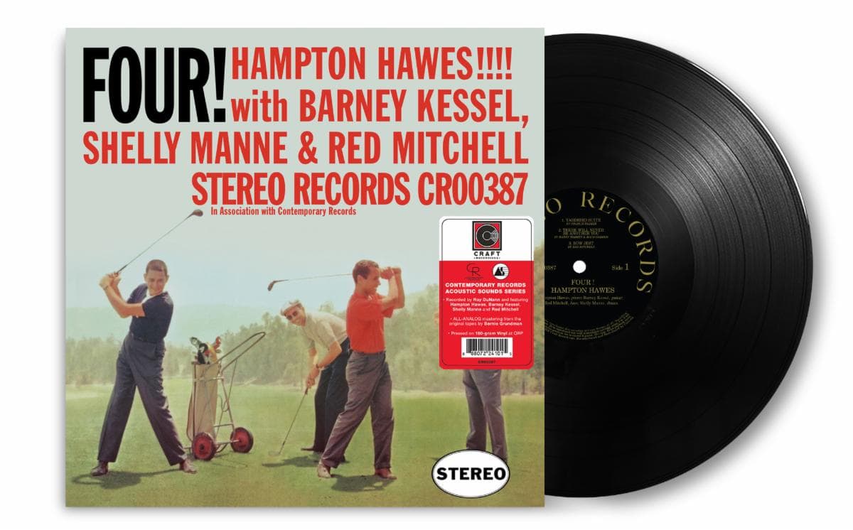 Hampton Hawes with Barney Kessel, Shelly Manne and Red Mitchell 